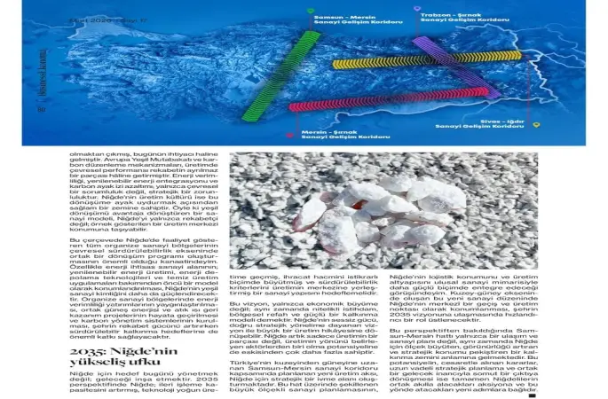 NÖHÜ Rektörü Hasan Uslu’dan Niğde’nin üretim potansiyeline dikkat çeken makale
