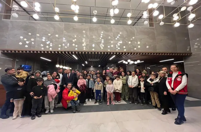 Öksüz ve yetim çocuklar için iftar programı düzenlendi
