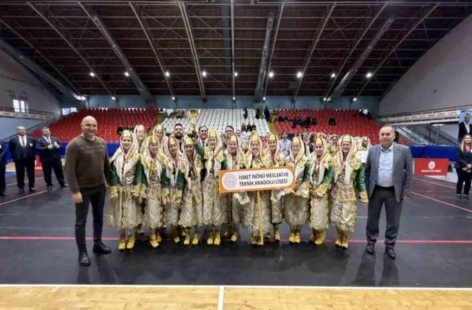 Okul Sporları Halk Oyunları İl Birinciliği yarışmaları tamamlandı
