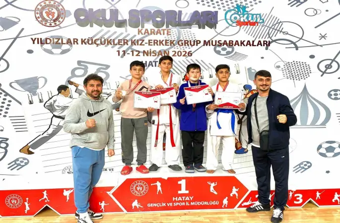 Okul sporları Karete müsabakalarına Kayseri damgası
