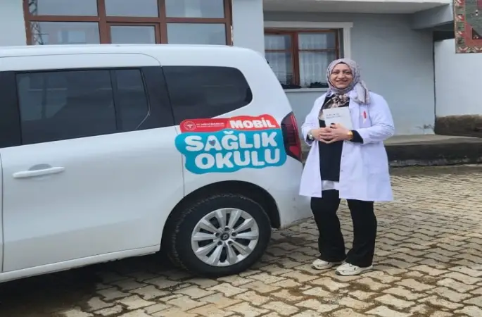 Oltu’da köylere mobil araçla sağlık desteği
