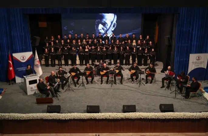 OMÜ’de Aşık Veysel anıldı
