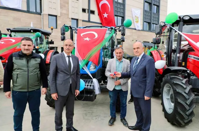 Ordu’da ORKÖY kredisi kapsamında hak sahiplerine araçları teslim edildi
