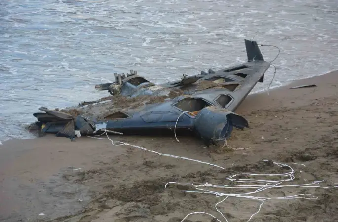 Ordu’da sahile vuran insansız hava aracı parçası, İran yapımı kamikaze çıktı
