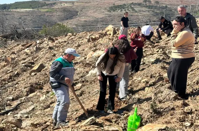 Orman Haftası’nda fidanlar toprakla buluştu
