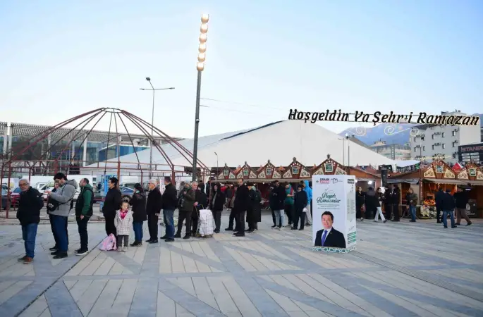 Osmangazi Belediyesi’nden kardeşlik sofrası
