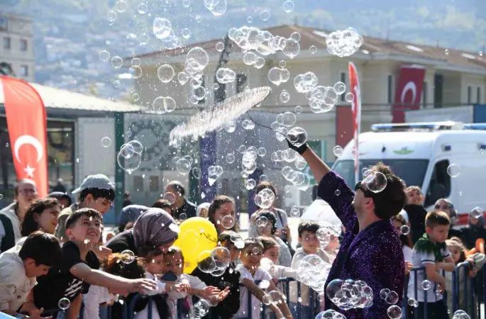 Osmangazi’de çocuk karnavalı
