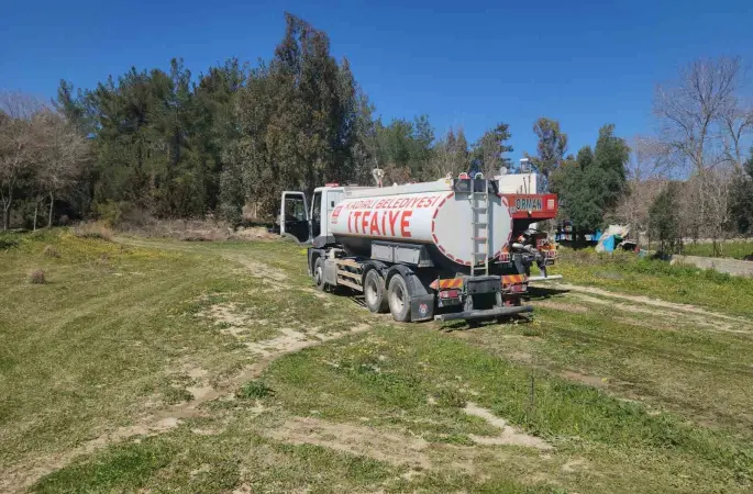Osmaniye’de çıkan orman yangını büyümeden söndürüldü
