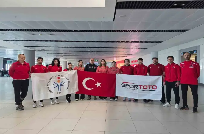 Para Atletizm Milli Takımı dünya şampiyonası için İspanya yolcusu
