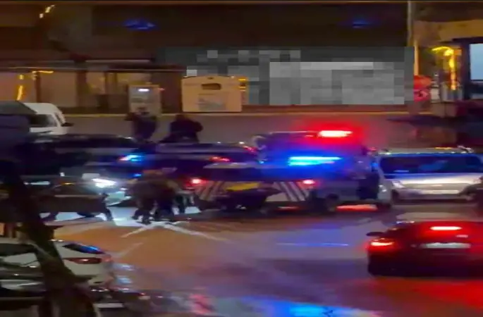 Polis yolu kesince kaçacak yeri kalmadı, yakalandı
