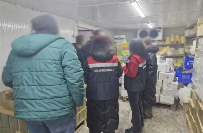 Rize’de 9 ton gıda ürününe el konuldu
