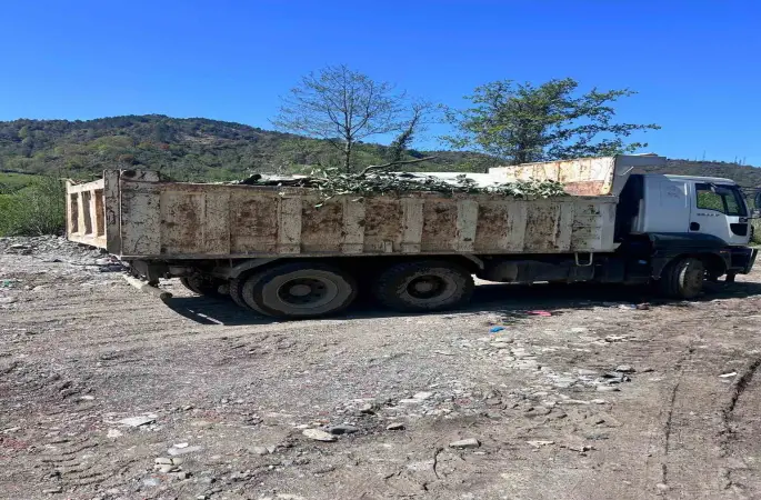 Rize’de açık alana çöp döken Fındıklı Belediyesine 2.3 milyon lira ceza
