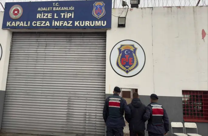 Rize’de uyuşturucu hükümlüsü yakalandı

