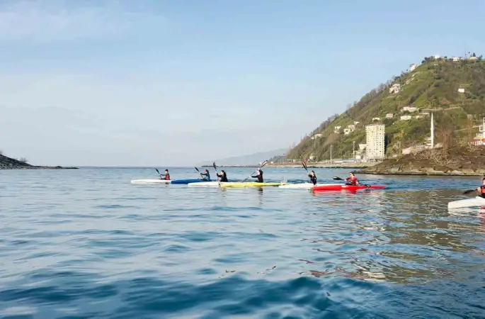 Rize’nin kanocuları Bahar Kupası yolunda
