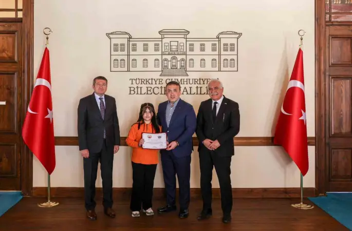 "Sağlıklı Nesil Sağlıklı Gelecek" yarışmasında ödüller sahiplerini buldu
