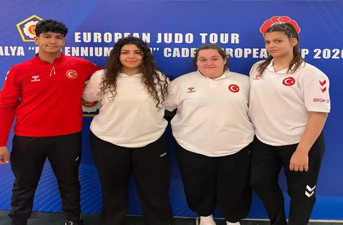 Salihlili 4 judocu Avrupa Kupası’nda milli formayı giyecek
