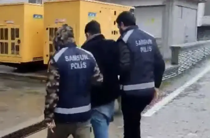 Samsun’da 9 yıl 5 ay 10 gün hapis cezası bulunan şahıs yakalandı
