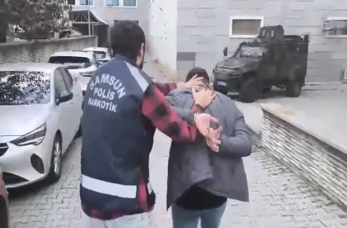 Samsun’da 9,5 yıl hapis cezası bulunan şahıs yakalandı
