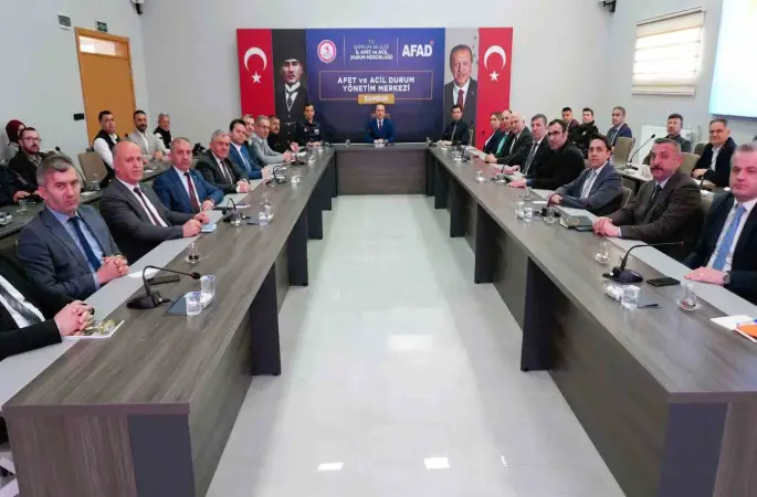 Samsun’da afet hazırlığında iki kritik başlık: Enerji ve veri yönetimi masada
