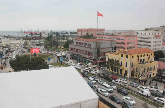 Samsun’da bayram yoğunluğu
