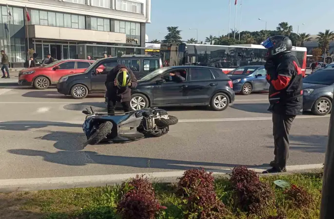 Samsun’da motosiklet kazaları
