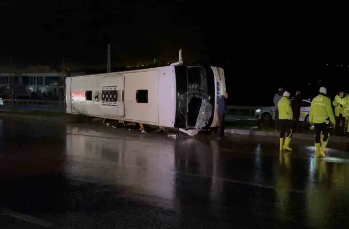 Samsun’daki otobüs kazasında yaralı sayısı 7’ye çıktı
