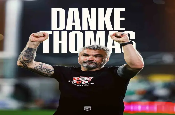 Samsunspor, Thomas Reis ile yollarını ayırdı
