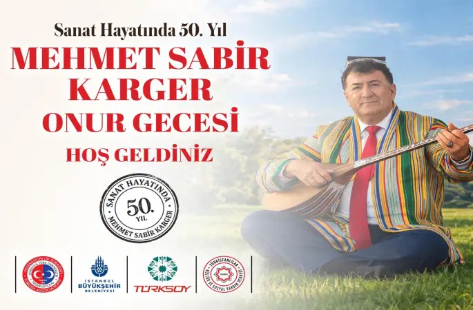 Sanat Hayatında 50. Yıl: Mehmet Sabir Karger Onur Gecesi