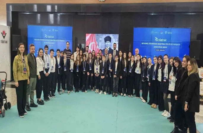 SANKO Okulları TÜBİTAK bölge finallerinde iki birincilik kazandı
