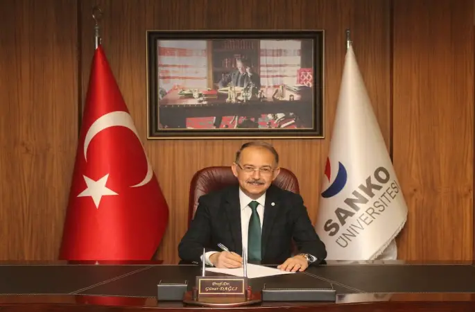 SANKO Üniversitesi Rektörü Prof. Dr. Dağlı: "23 Nisan millet iradesinin hakimiyetinin ilan edildiği tarihi bir gün"
