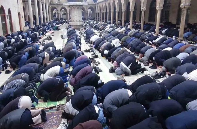 Şanlıurfa’da bayram namazı coşkusu
