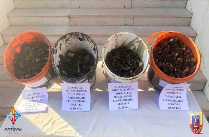 Sason’da endemik bitki operasyonu: 4 kişiye 2 milyon 8 bin lira ceza
