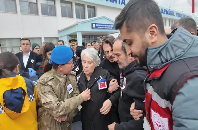 Şehit Binbaşı Sinan Taştekin’in naaşı Isparta’ya getirildi
