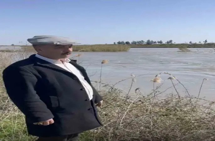 Seyhan Nehri taştı, Tarsus’ta bazı tarım arazileri sular altında kaldı
