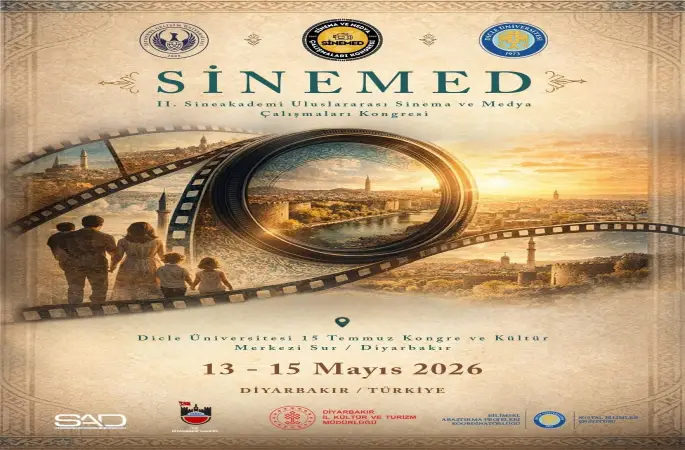 SİNEMED 2026, sinema, medya ve yapay zekayı Diyarbakır’da buluşturacak
