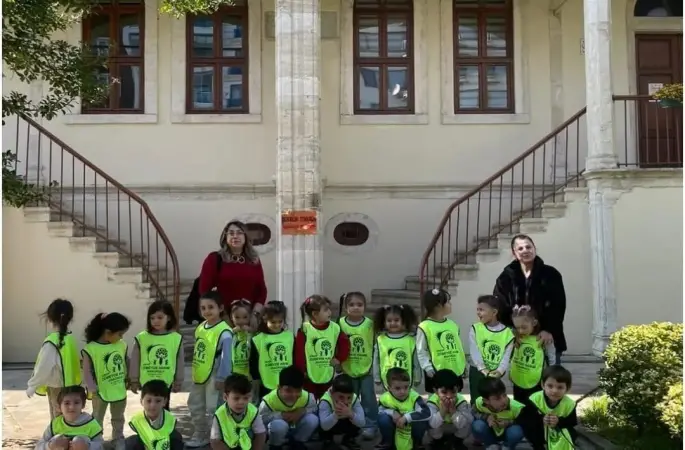 Sinop’ta minikler kütüphanede
