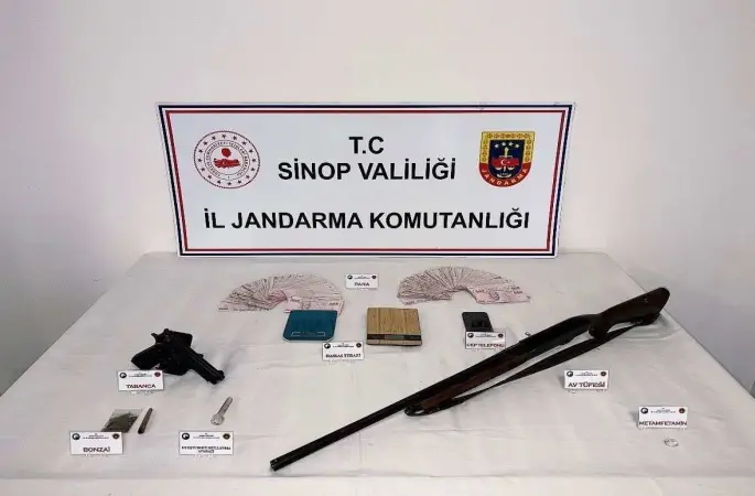 Sinop’ta uyuşturucu operasyonu: 2 şüpheli tutuklandı

