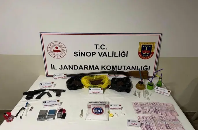 Sinop’ta uyuşturucu operasyonu: 2 tutuklama
