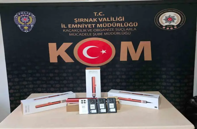 Şırnak’ta 7 milyon 600 bin liralık gümrük kaçağı malzeme ele geçirildi
