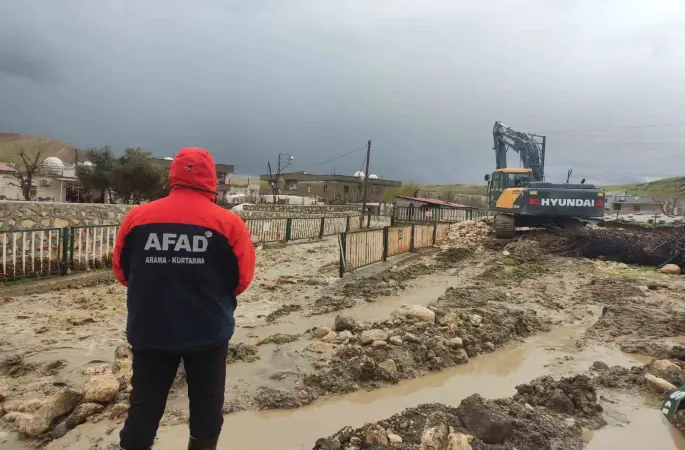 Şırnak’ta dereler taştı: Çok sayıda konut ve ahır zarar gördü

