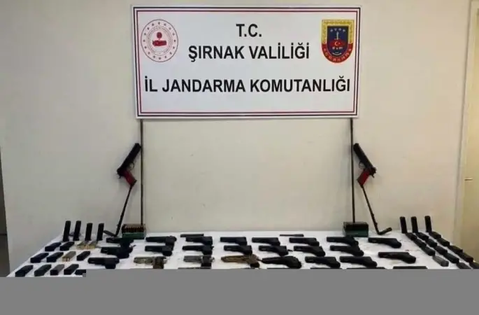 Şırnak’ta jandarma ekipleri cephanelik ele geçirdi
