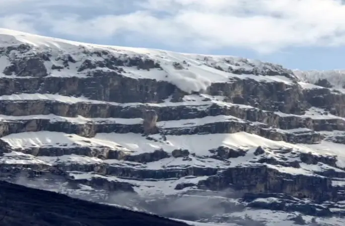Şırnak’ta kar şelalesi mest etti
