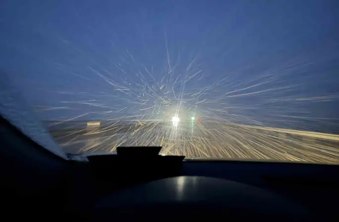 Sivas’a mart ayında kar yağdı
