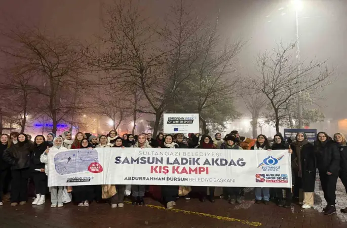 Sultangazili Gençler Samsun Ladik Akdağ Kış Kampı’nda
