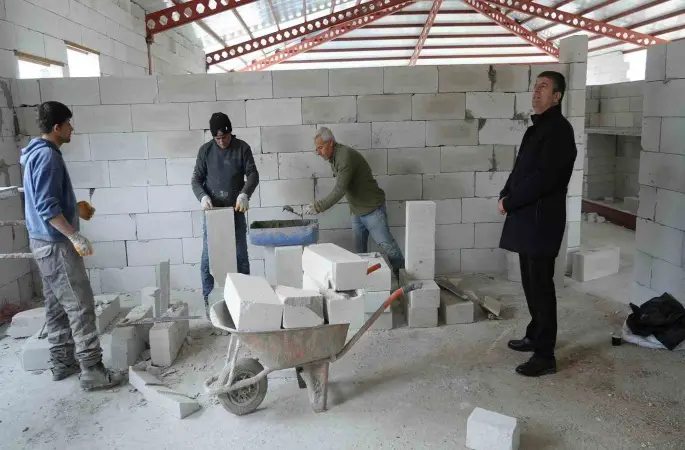 Sümerevler Gündüz Bakım Evi yükseliyor
