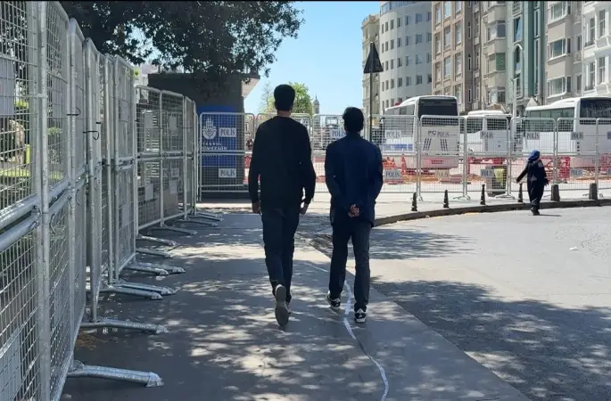 Taksim Meydanı ve İstiklal Caddesi’ne çıkan yollarda 1 Mayıs tedbirleri
