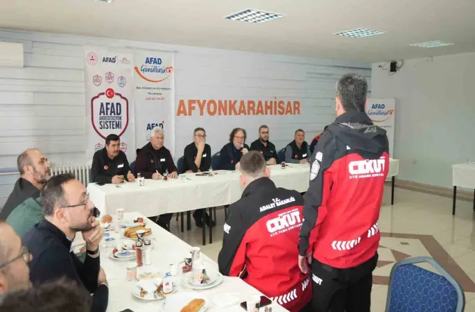 Taşdelen, arama kurtarma ve gönüllülük sisteminin önemine dikkat çekti
