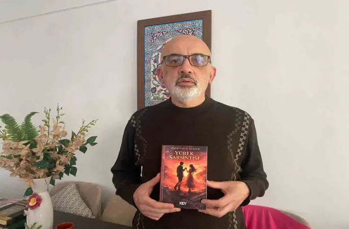 Tavşanlılı Yazar Ömer Faruk Kulluk’tan yeni roman, "Yürek Sarsıntısı"
