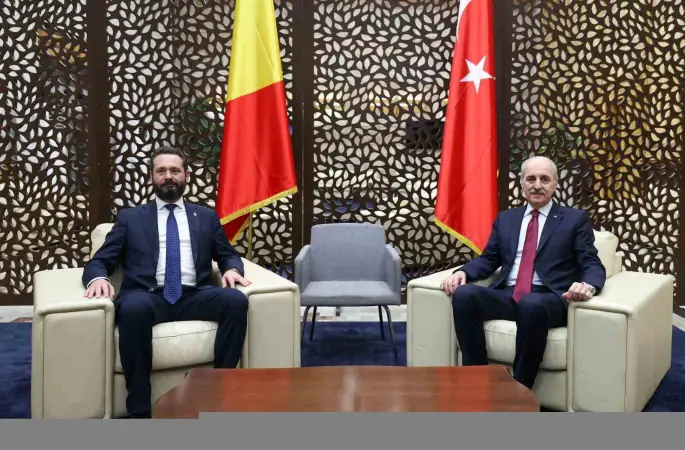 TBMM Başkanı Kurtulmuş Romanya’da
