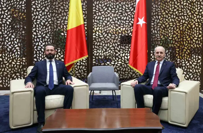 TBMM Başkanı Kurtulmuş Romanya’da
